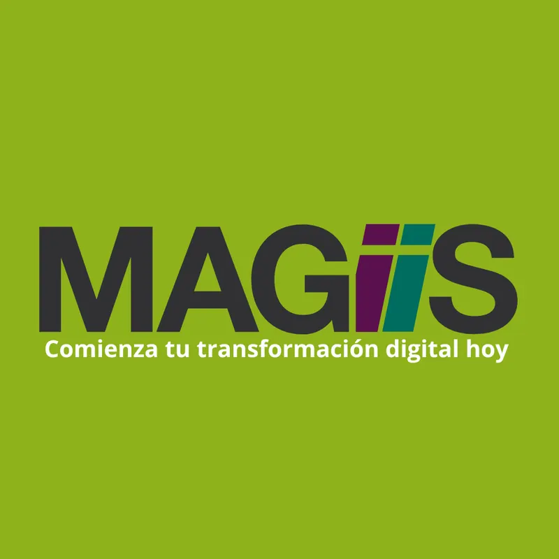 Captura del sitio web de Magiis, desarrollo creativo en España